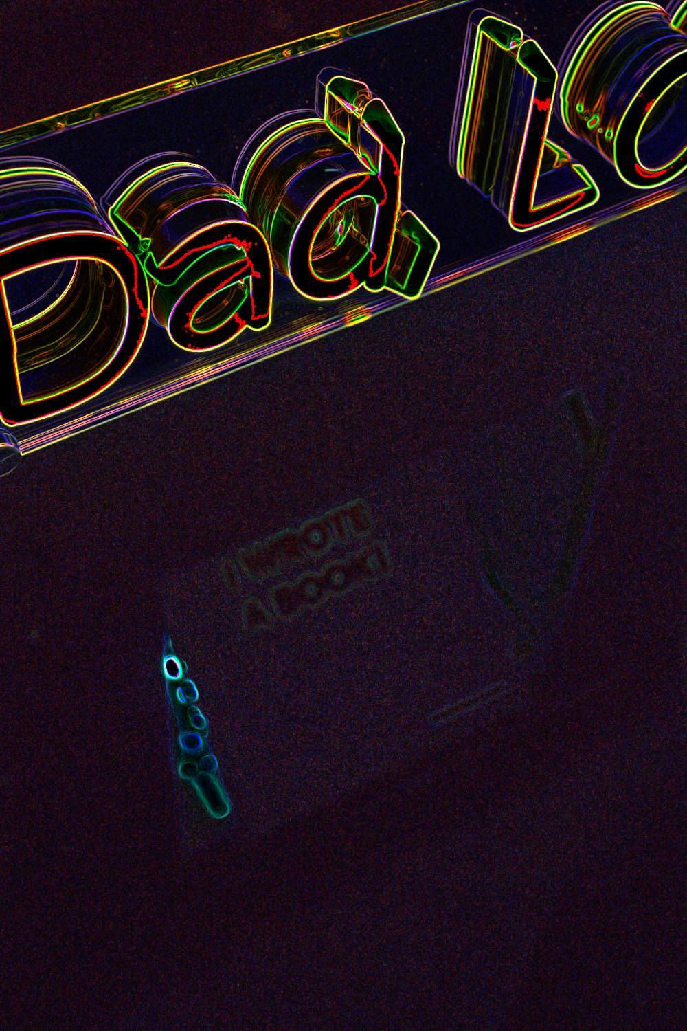 Dad Look (Sign): the only copy of the book