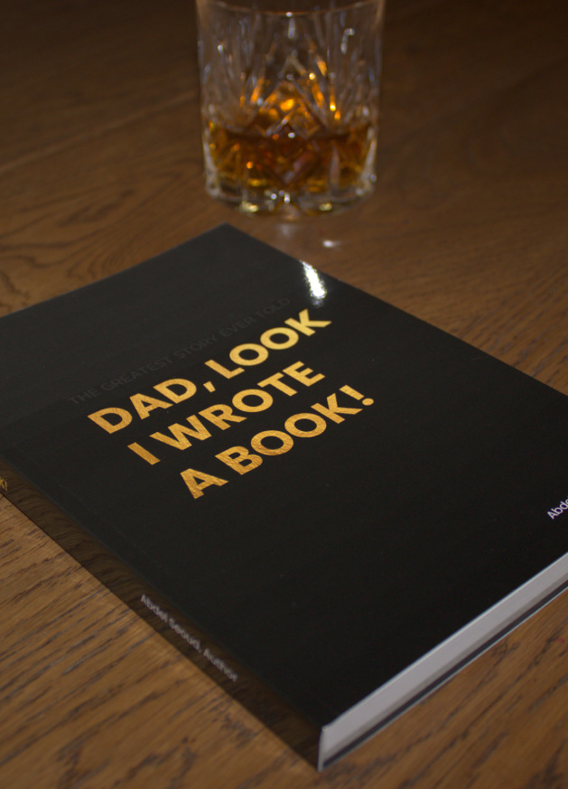 Book with Whisky (Study): the only copy of the book